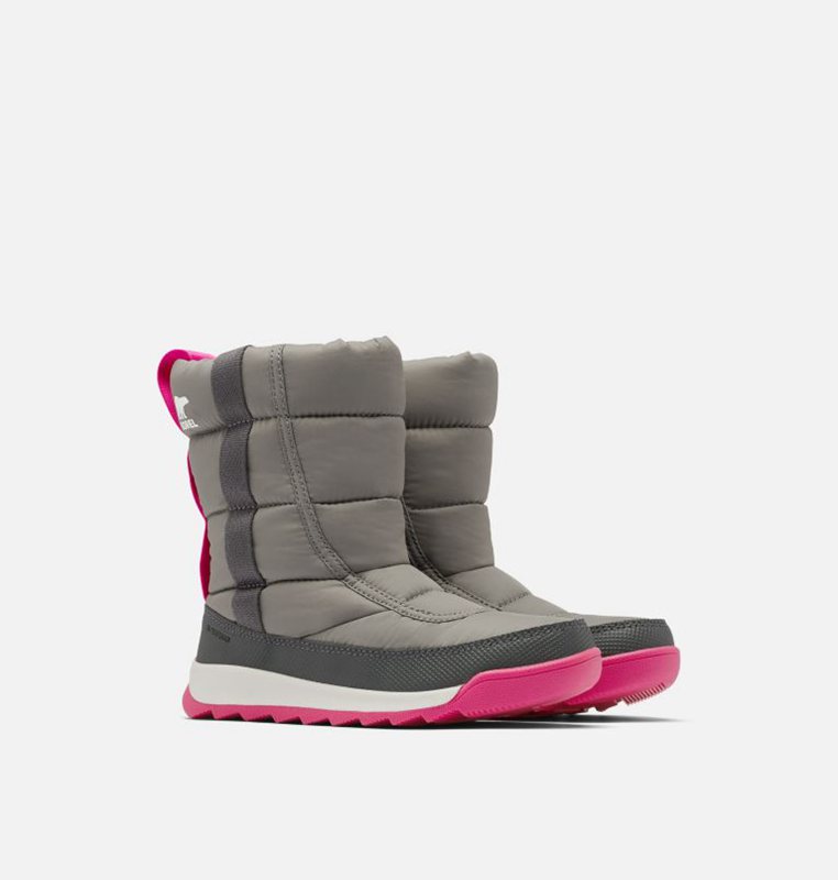 Sorel Çocuk Childrens Whitney™ Ii Puffy Mid - Kar Botu Gri - 683-YGIQHR